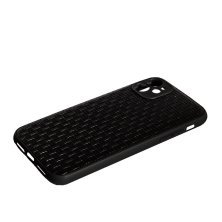 Чохол Leather Case для Apple iPhone 12 Плетенка
