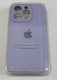 Чохол Silicone Case Copy Apple iPhone 14 Pro Square Light Lilac, 15