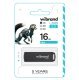 USB флеш 16Gb Wibrand MINK USB 2.0 BLACK
