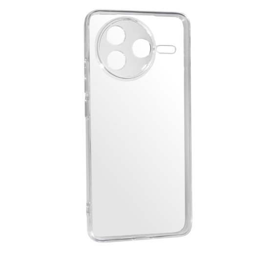 Силіконовий чохол SMTT для Xiaomi Poco F7 Pro Transparent