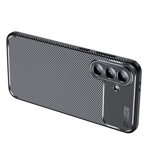 Накладка Tpu Carbon для Samsung A56 Black