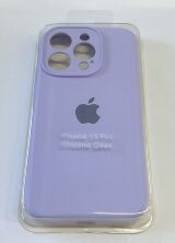 Чехол Silicone Case Copy Apple iPhone 15 Pro Square Light Lilac, 15