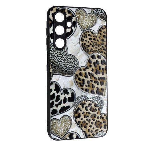 Накладка Fashion Mix для Samsung A16 Leopard Hearts