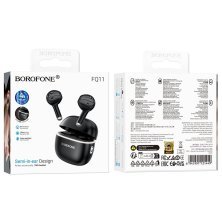 Бездротові навушники BOROFONE FQ11 TWS, чорний