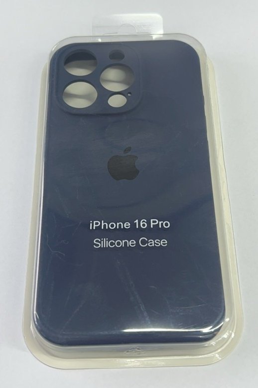 Чехол Silicone Case Copy Apple iPhone 16 Pro Square Midnight Blue 7