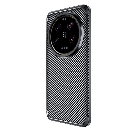 Накладка Tpu Carbon для Xiaomi 15 Ultra Black