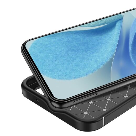 Накладка Tpu Carbon для Xiaomi 15 Ultra Black