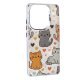 Накладка Soft Milky для Xiaomi Redmi Note 13 Pro (4G)/ Note 14 S /Poco M6 Pro (4G) Cats