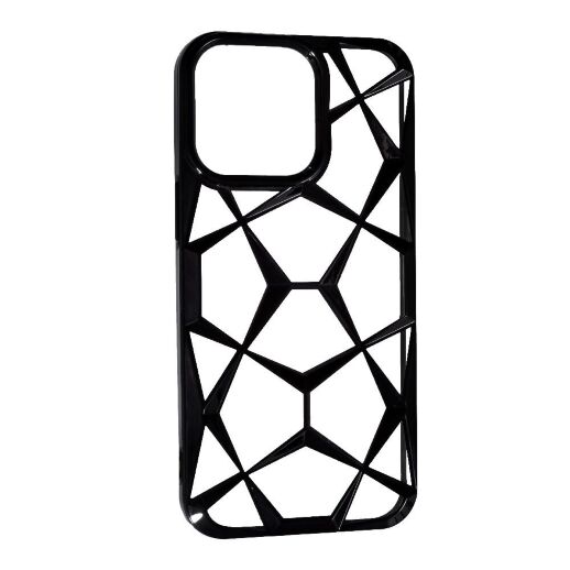 Накладка Abstraction Color для Apple iPhone 14 Pro Black