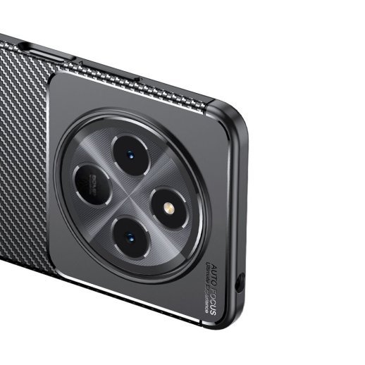 Накладка Tpu Carbon для Xiaomi Redmi 14C/Poco C75 Black