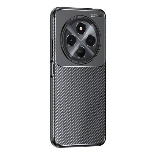 Накладка Tpu Carbon для Xiaomi Redmi 14C/Poco C75 Black