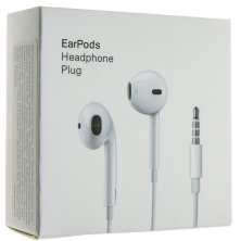 Навушники дротові EarPods APPLE original Model A1472 MNHF2ZM/A HEADPHONE PLUG 3.5MM