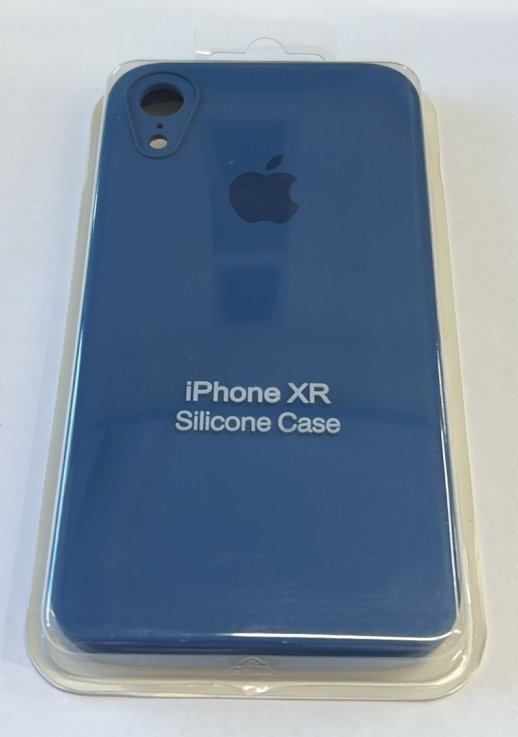 Чохол Silicone Case Copy Apple iPhone Xr Square Blue 27
