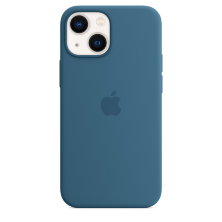 Silicone Case Original With MagSafe and Splash Screen Apple iPhone 13 Mini Blue Jay