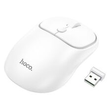 Мишка бездротова HOCO GM25 Royal dual-mode, space white