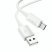 USB кабель HOCO X107 USB - Type-C 1м, БІЛИЙ