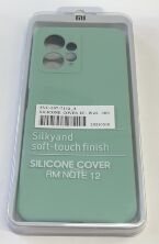 Чохол Silicone Case for Xiaomi Redmi Note 12 4G Mint