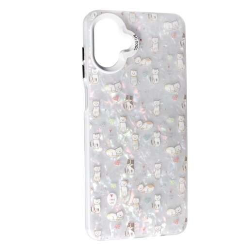 Чохол Soft Milky для Samsung A07 Love cat