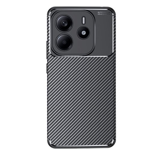 Накладка Tpu Carbon для Xiaomi Redmi Note 14 (5G) Black