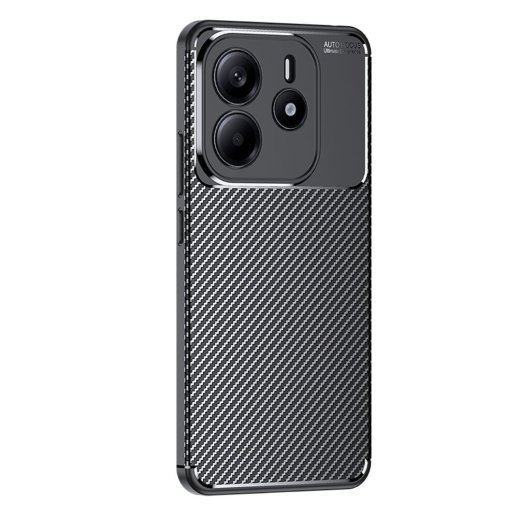 Накладка Tpu Carbon для Xiaomi Redmi Note 14 (5G) Black