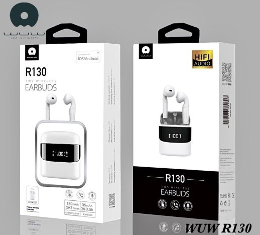 Бездротові навушники WUW R130 TWS Wireless earbuds