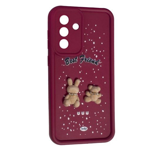 Силікон Best Friend для Samsung A35 Bordo