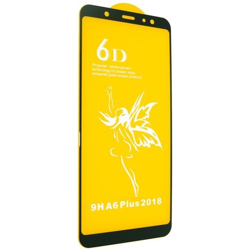 Захисне скло 6D PREMIUM SAMSUNG A605 Galaxy A6+ 2018