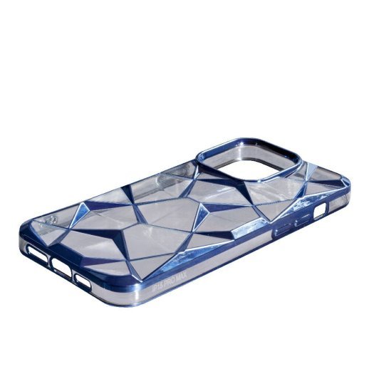 Накладка Abstraction Color для Apple iPhone 14 Pro Blue