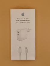 Мережевий Зарядний Пристрій Apple iPhone Power Adapter 35W Dual USB-C New Type-C