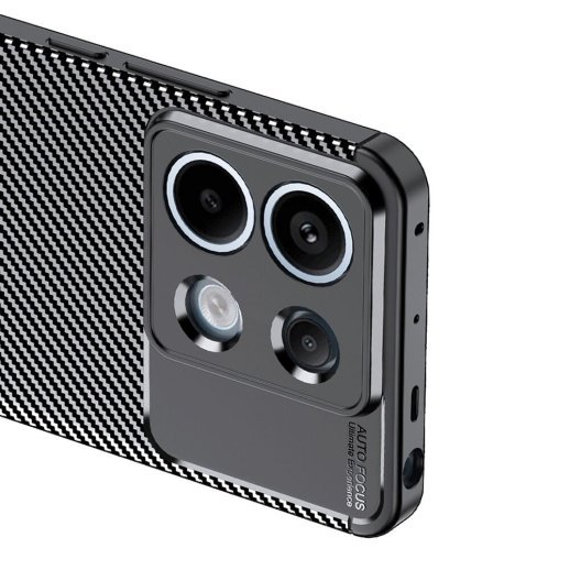 Накладка Tpu Carbon для Xiaomi Redmi Note 13 (5G) Black