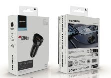 Автомобильное Зарядное Устройство Senteo Q-04 Fantom Series A36W+C65W 65W