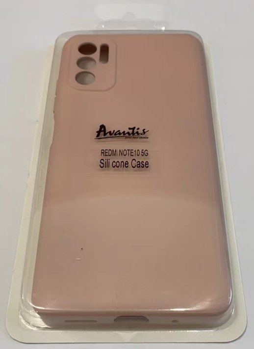 Avantis Full Silicone Case Xiaomi Redmi Note 10 5G / M3 Pro Red