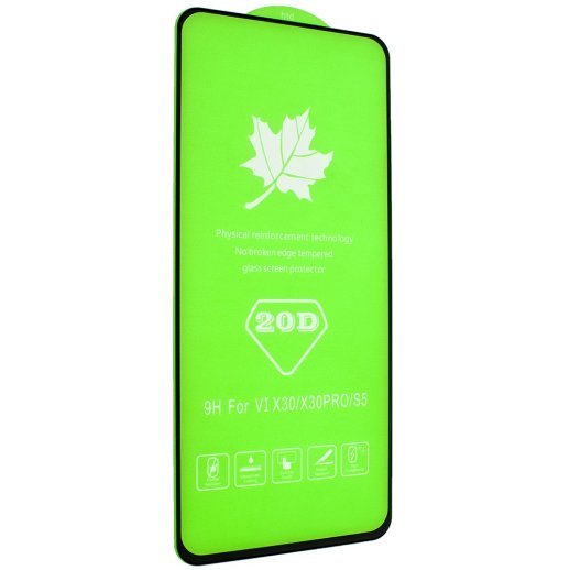 Захисне скло 20D REALME Q3 PRO ЧОРНИЙ