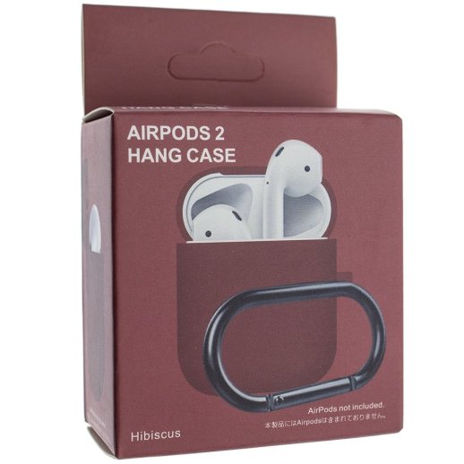 Чохол для Apple AirPods 2 з карабіном з'єднаний