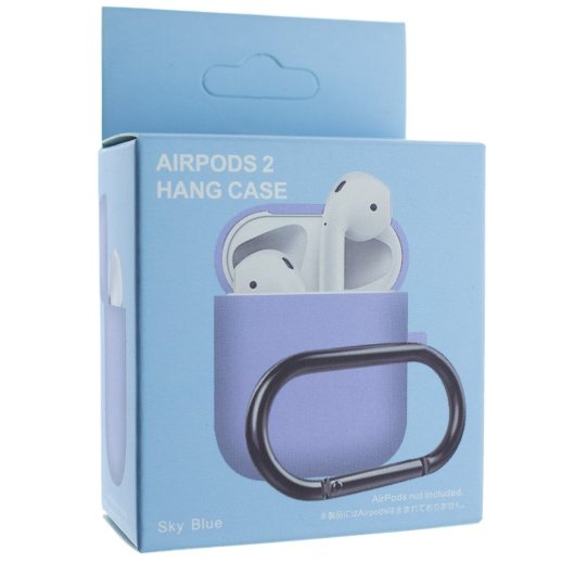 Чохол для Apple AirPods 2 з карабіном з'єднаний