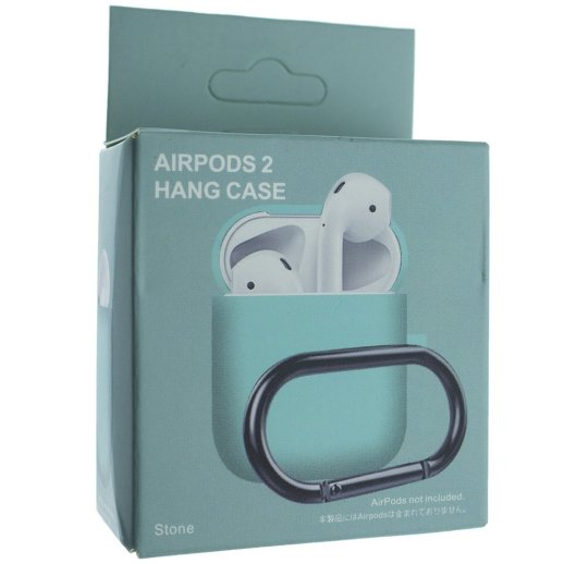 Чохол для Apple AirPods 2 з карабіном з'єднаний