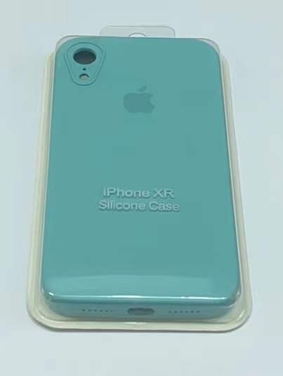 Чохол Silicone Case Copy Apple iPhone Xr Square Green 8