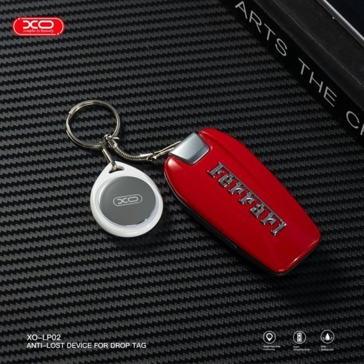 GPS ТРЕКЕР XO LP02 ANTI-LOST DEVICE, БIЛИЙ