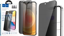 Защитное стекло HOCO A25 iPhone 13 mini (5,4) в упак. (черный)