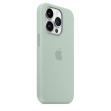 Silicone Case Original With MagSafe and Splash Screen Apple iPhone 14 Pro Max Succulent