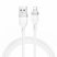 USB кабель HOCO X109 USB - Lightning SILICONE 2.4A 1 метр, білий
