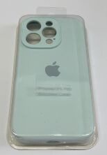 Чохол Silicone Case Copy Apple iPhone 14 Pro Square Light Turquoise, 26