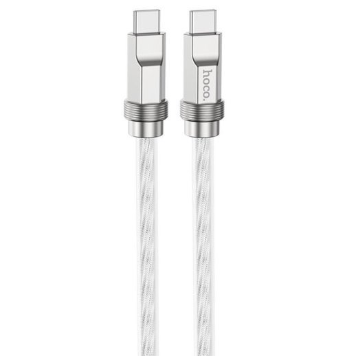 USB-C кабель HOCO U113 100W Type-C - Type-C СТАЛЕВИЙ