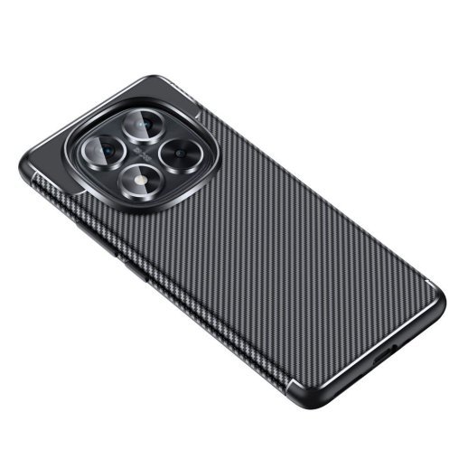 Накладка Tpu Carbon для Xiaomi Redmi Note 14 Pro (5G) Black