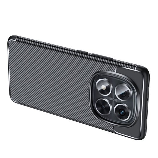 Накладка Tpu Carbon для Xiaomi Redmi Note 14 Pro (5G) Black