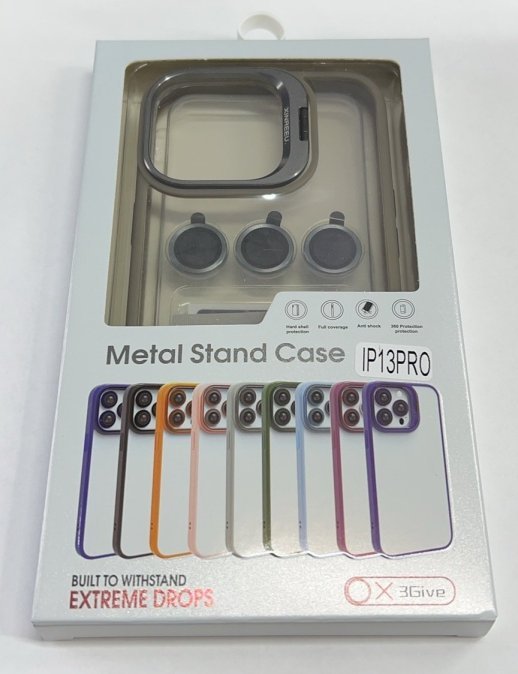 Чехол Metal Stand Case Apple Iphone 13 Pro Orange 2