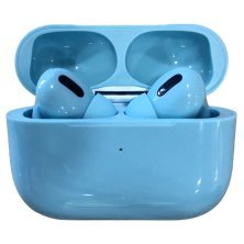 Бездротові навушники WUW R132 TWS Wireless earbuds БЛАКИТНИЙ