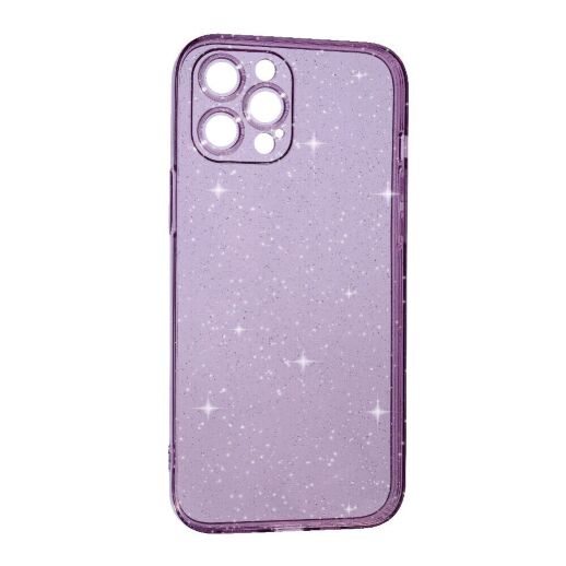 Силікон Clear Shine для Apple iPhone 12 Pro Max Violet