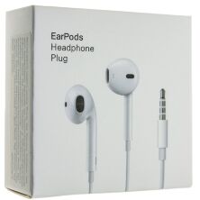 Навушники дротові EarPods APPLE original Model A1472 MNHF2ZM/A HEADPHONE PLUG 3.5MM