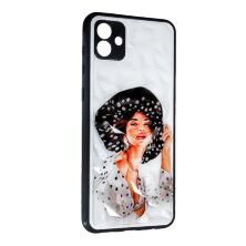 Накладка Prisma Ladies New для Samsung A04 Girl in a hat